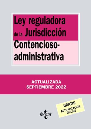022 N227 LEY REGULADORA DE LA JURISDICCIÓN CONTENCIOSO-ADMINISTRATIVA