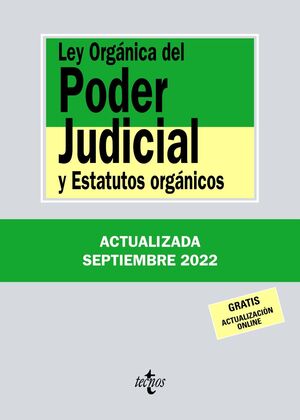 022 N40 LEY ORGÁNICA DEL PODER JUDICIAL Y ESTATUTOS ORGANICOS
