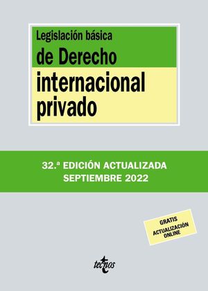 022 N139 LEGISLACIÓN BÁSICA DE DERECHO INTERNACIONAL PRIVADO