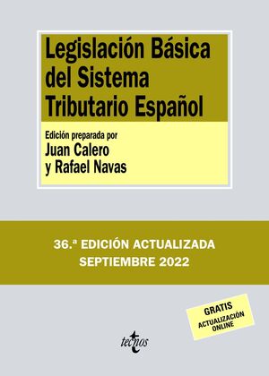 022 LEGISLACION BASICA DEL SISTEMA TRIBUTARIO ESPAÑOL