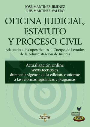 022 OFICINA JUDICIAL, ESTATUTO Y PROCESO CIVIL