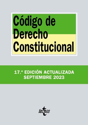 023 CODIGO DERECHO CONSTITUCIONAL
