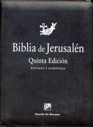 BIBLIA DE JERUSALEN ESTUCHE CON CREMALLERA