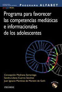 PROGRAMA ALFABET PROGRAMA PARA FAVORECER LAS COMPETENCIAS MEDIÁTICAS E INFORMACIONALES DE LOS ADOLESCENTES