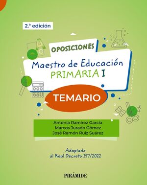 023 T1 MAESTRO DE EDUCACIÓN PRIMARIA -TEMARIO OPOSICIONES