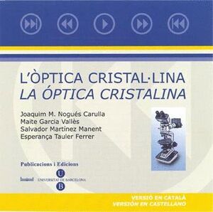 CD-ROM LA ÓPTICA CRISTALINA / L´OPTICA CRISTAL-LINA