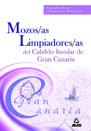 MOZOS/AS LIMPIADORES/AS DEL CABILDO INSULAR DE GRAN CANARIA