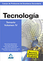 T/4. TECNOLOGIA -TEMARIO PROFESORES ENSEÑANZA SECUNDARIA