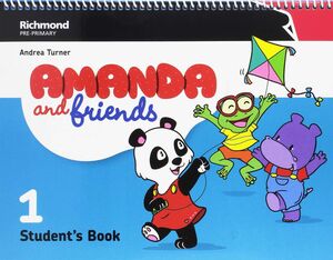017 3AÑOS SB LEVEL1 AMANDA AND FRIENDS  STUDENT'S PACK