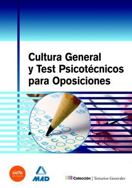 011 CULTURA GENERAL Y TEST PSICOTECNICOS PARA OPOSICIONES