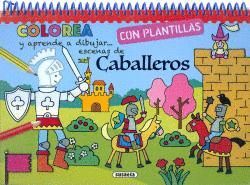 CABALLEROS. COLOREA CON PLANTILLAS REF.3396-01
