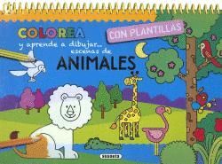 ANIMALES. COLOREA CON PLANTILLAS REF. 3396-04