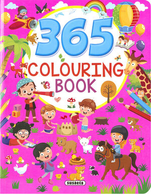 365 COLOURING BOOK ROSA REF.6085-1