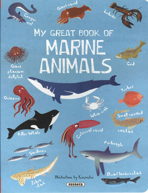 MY GREAT BOOK OF MARINE ANIMALS REF.7556-01