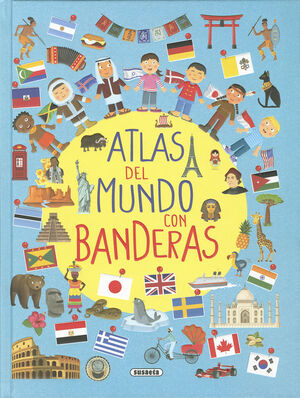 ATLAS DEL MUNDO CON BANDERAS REF. 2171