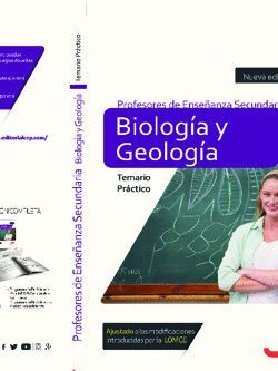 018  BIOLOGIA Y GEOLOGIA TEMARIO PRACTICO PROFESORES SECUNDARIA