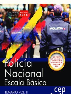 018 T2 POLICÍA NACIONAL ESCALA BÁSICA