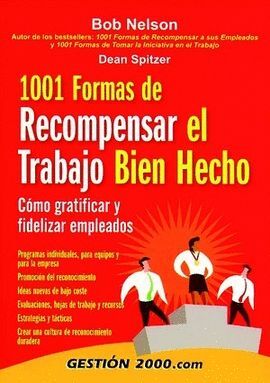 1001 FORMAS DE RECOMPENSAR EL TRABAJO BIEN HECHO