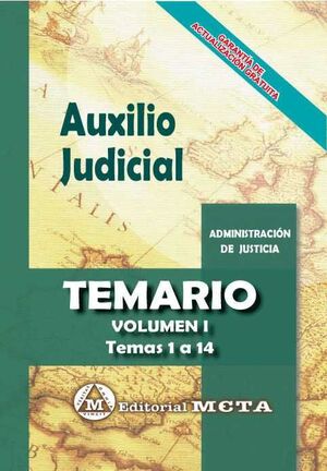019 T1 AUXILIO JUDICIAL ADMINISTRACION DE JUSTICIA (TEMAS 1 A 14)