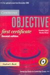 08 -CAMBR.OBJECTIVE FIRST CERTIFICATE STUDENT'S BOOK