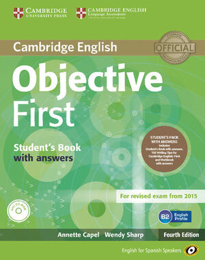 014 OBJECTIVE FIRST SELF-STUDY PACK (SB WITH ANSWER 100 WRITING+CDS)