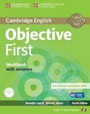 014 OBJECTIVE FIRST WB WITH ANSWERS+CD AUDIO