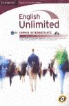 011 ENGLISH UNLIMITED UPPER INTERMEDIATE B2. COURSEBOOK WITH....