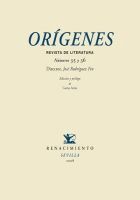 ORIGENES. REVISTA DE LITERATURA N35/36