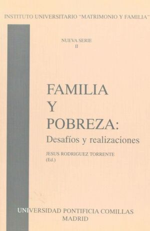 FAMILIA Y POBREZA:DESAFIOS Y REALIZACIONES
