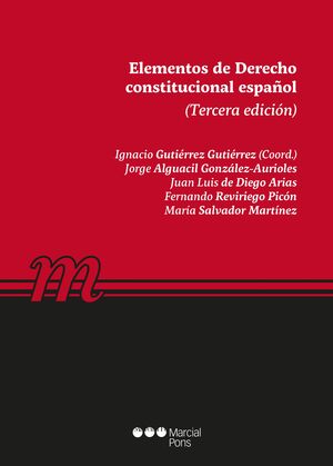 019 ELEMENTOS DE DERECHO CONSTITUCIONAL ESPAÑOL