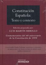 CONSTITUCION ESPAÑOLA: TEXTO Y CONTEXTO (2ªED) (DÚO)