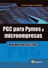 PGC PARA PYMES Y MICROEMPRESAS. REAL DECRETO 1515/2007