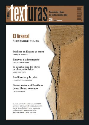 PUBLICAR EN ESPAÑA ES MORIR.TEXTURAS N36 REVISTA