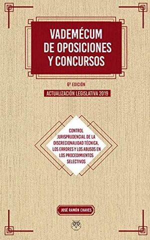 019 VADEMÉCUM DE OPOSICIONES Y CONCURSOS (6ª EDICION)