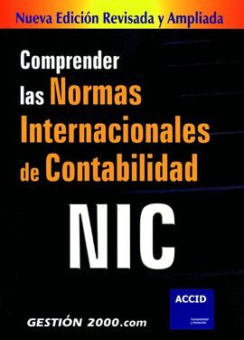 COMPRENDER NORMAS INTERNACIONALES DE CONTABILIDAD -NIC