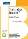 TRANSLATION BOOKLET 2 -INGLES PRINCIPIANTE