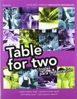 TABLE FOR TWO INGLES PARA RESTAURACION