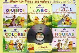 WINNIE THE POOH Y SUS AMIGOS (6 LIBROS Y UN CD)