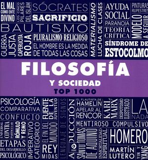 FILOSOFIA Y SOCIEDAD. TOP 1000