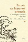 T4 HISTORIA DE LA LITERATURA ESPAÑOLA