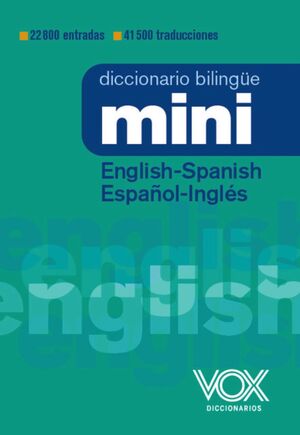 023 DICCIONARIO MINI ENGLISH-SPANISH / ESPAÑOL-INGLÉS