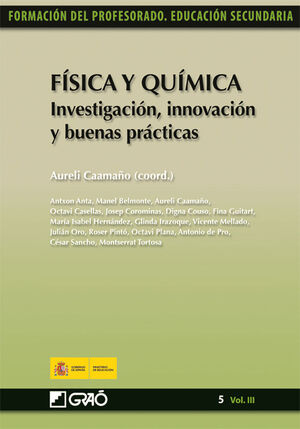 FISICA Y QUIMICA. INVESTIGACION, INNOVACION Y BUENAS PRACTICAS