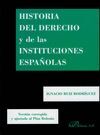 011 HISTORIA DEL DERECHO Y DE LAS INSTITUCIONES ESPAÑOLAS