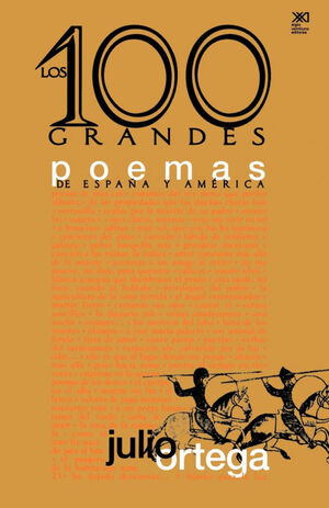 LOS CIEN GRANDES POEMAS DE ESPAÃ?Â±A Y AMÃ?Â©RICA