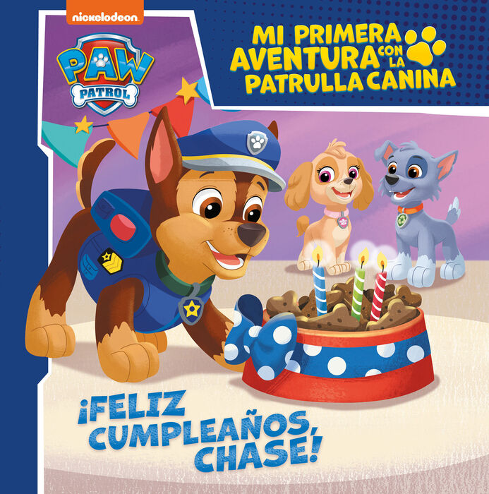Cumpleaños Patrulla Canina Azul Vertical 